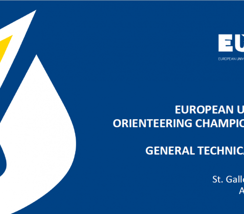 EUSA EUC Orienteering 2023 - General Technical Meeting, August 24, 2023